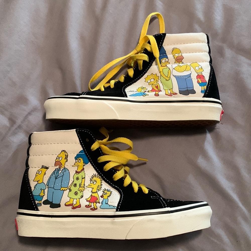 Simpsons Vans